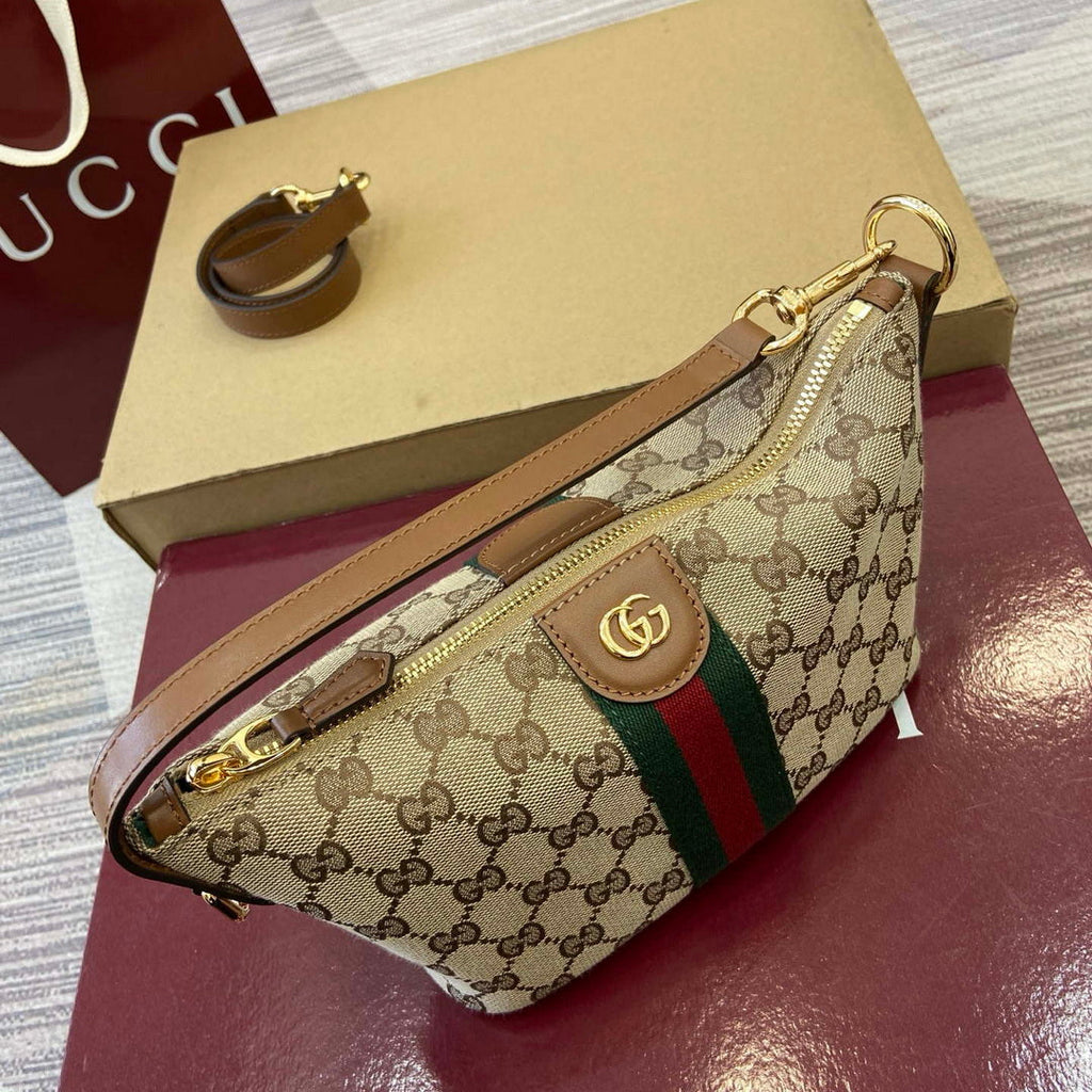Gucci 861775 Gucci Vanity Mini Bag Brown