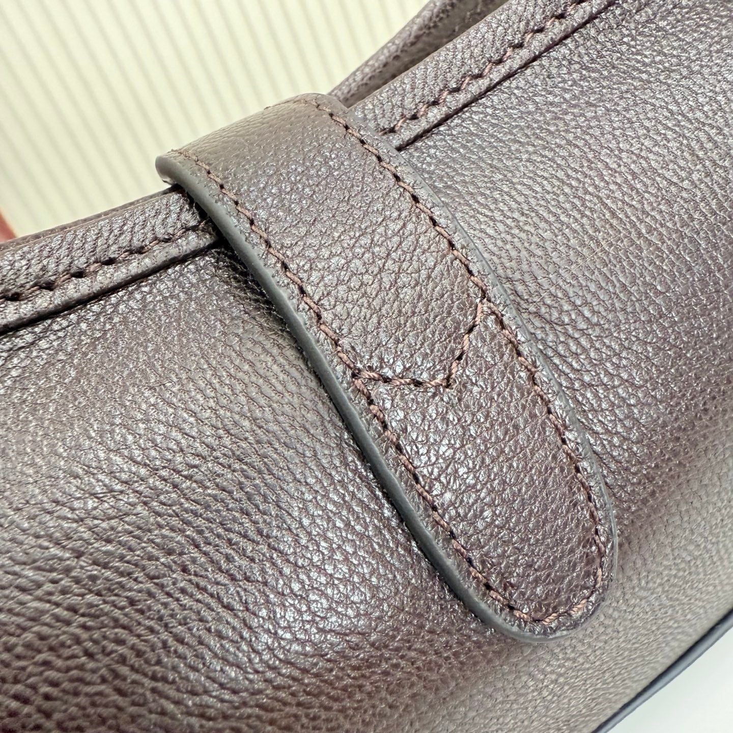 Gucci 863137 Jackie Slim Medium Shoulder Bag Dark Brown