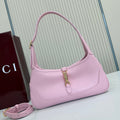 Gucci 863137 Jackie Slim Medium Shoulder Bag Light Pink