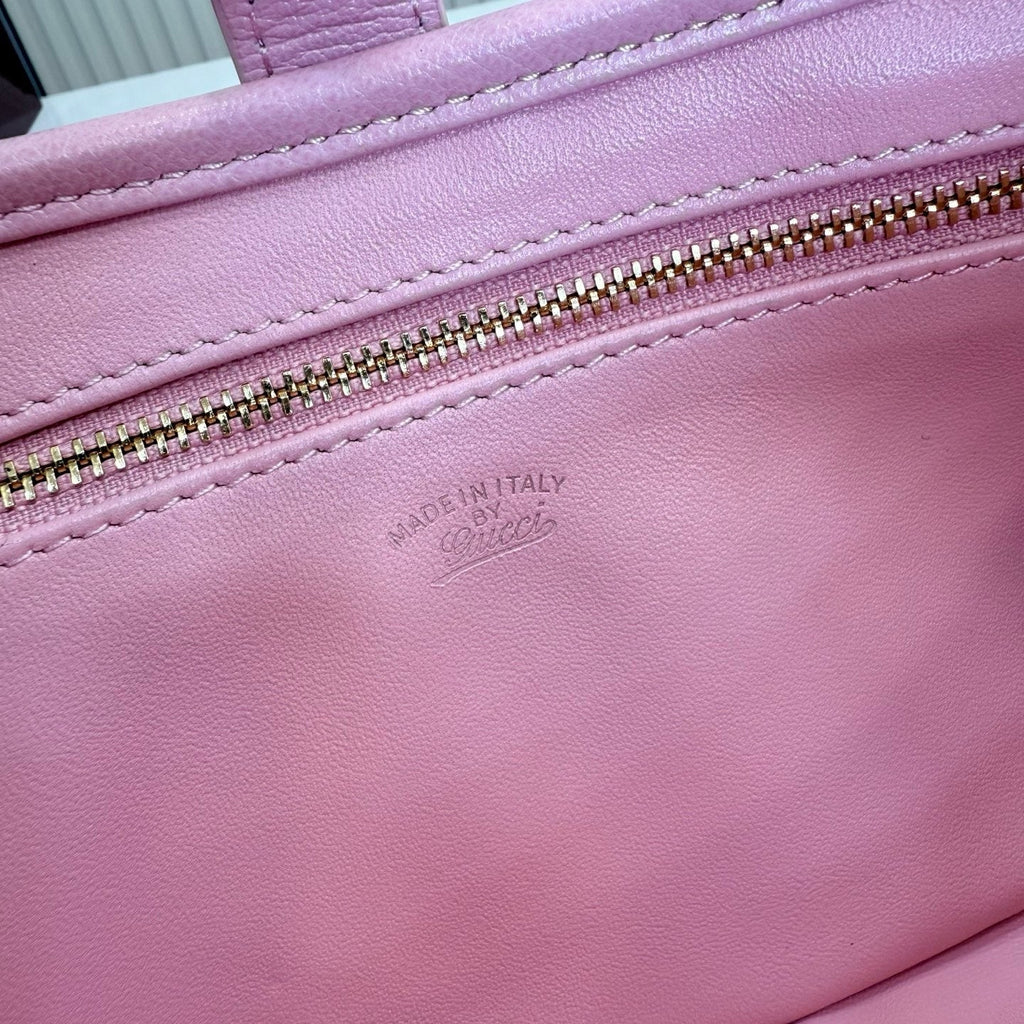 Gucci 863137 Jackie Slim Medium Shoulder Bag Light Pink