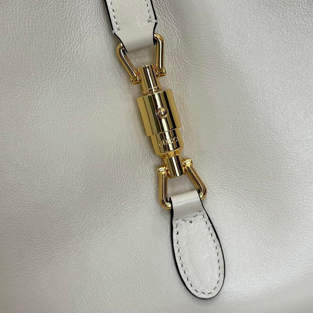 Gucci 866645 Mercato medium tote bag  White leather