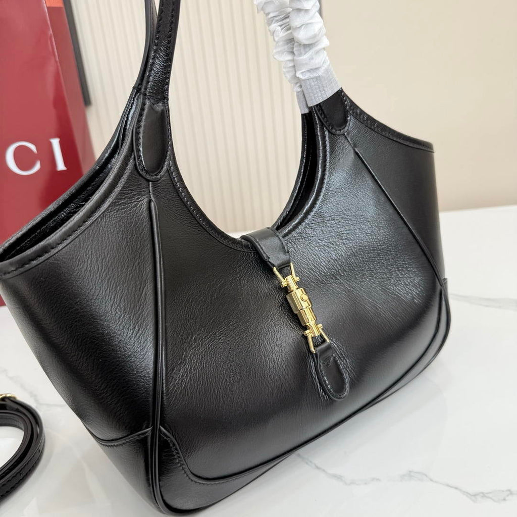 Gucci 866646 Mercato small tote bag Black leather