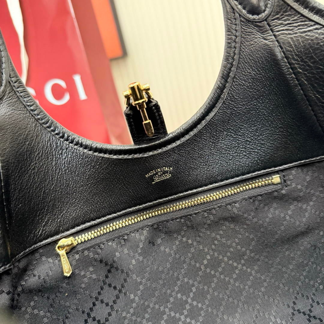 Gucci 866646 Mercato small tote bag Black leather