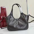 Gucci 866646 Mercato small tote bag dark brown leather