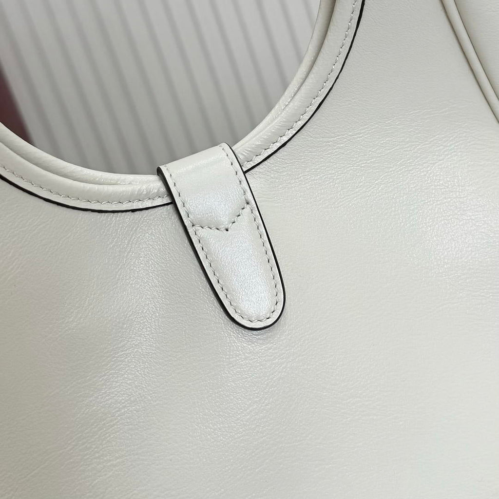 Gucci 866646 Mercato small tote bag White leather
