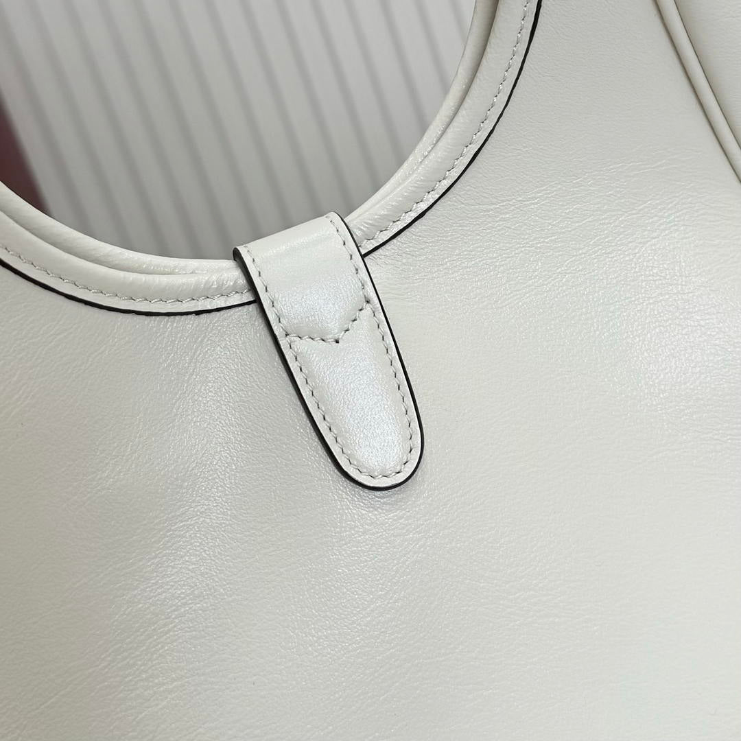 Gucci 866646 Mercato small tote bag White leather