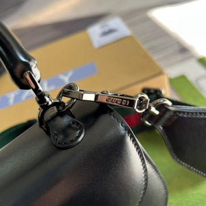 Gucci Bamboo1947 Mini top handle bag 686864 Black - Default Title - View 6