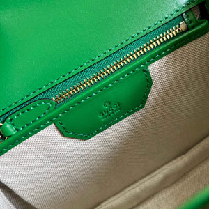 Gucci 675797 Bamboo1947 small top handle bag Green - Default Title - View 9