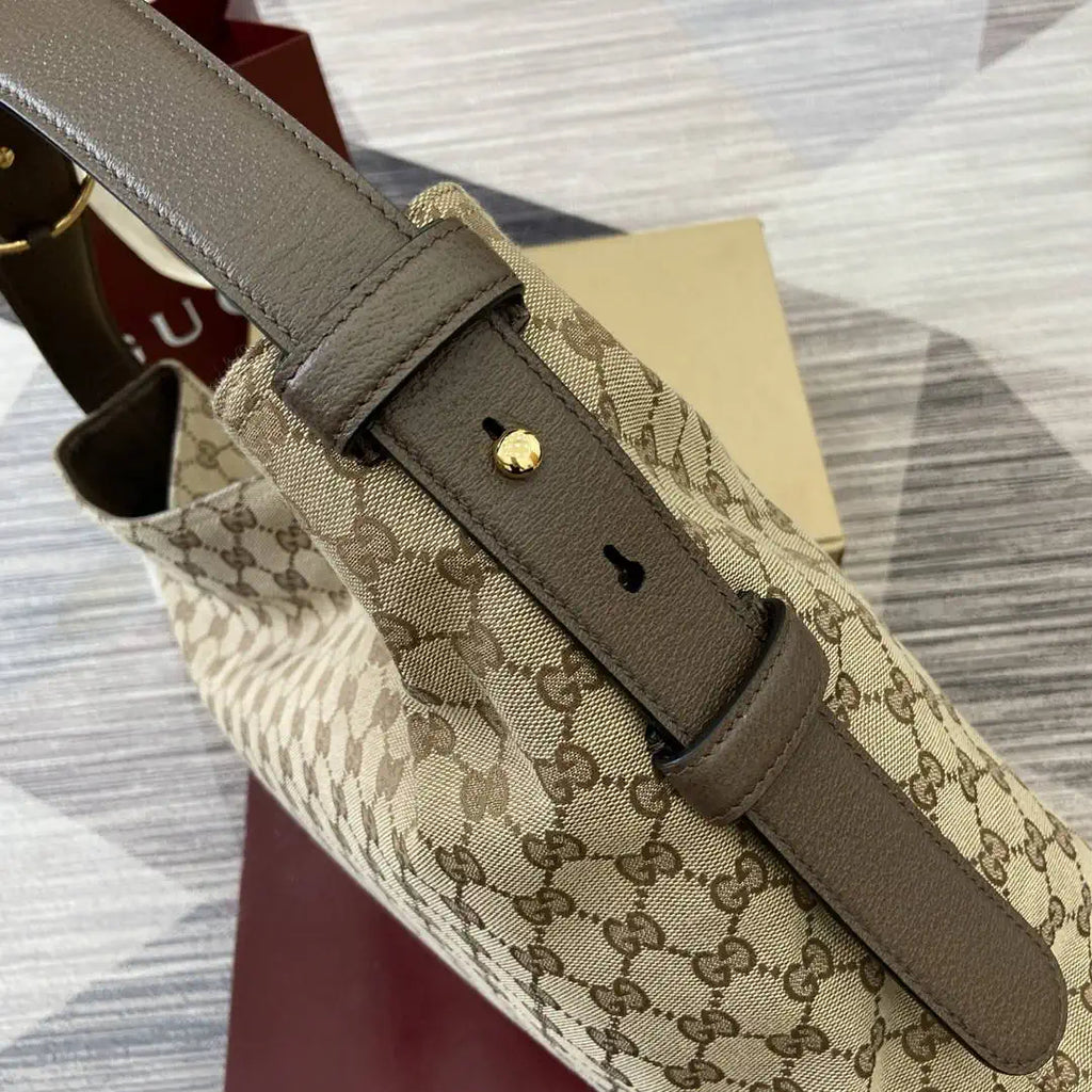 Gucci  Beatrix Large Tote Bag 850546 Beige & Brown GG canvas