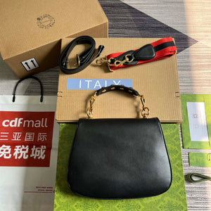 Gucci Blondie Medium top handle bag 721172 Black - Default Title - View 3