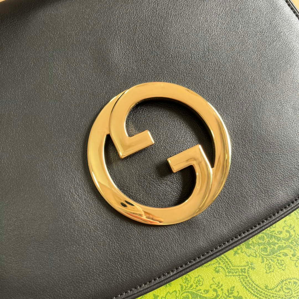 Gucci Blondie Medium top handle bag 721172 Black
