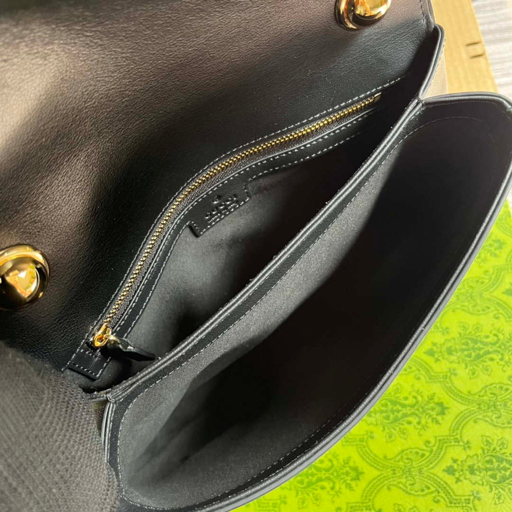Gucci Blondie Medium top handle bag 721172 Black