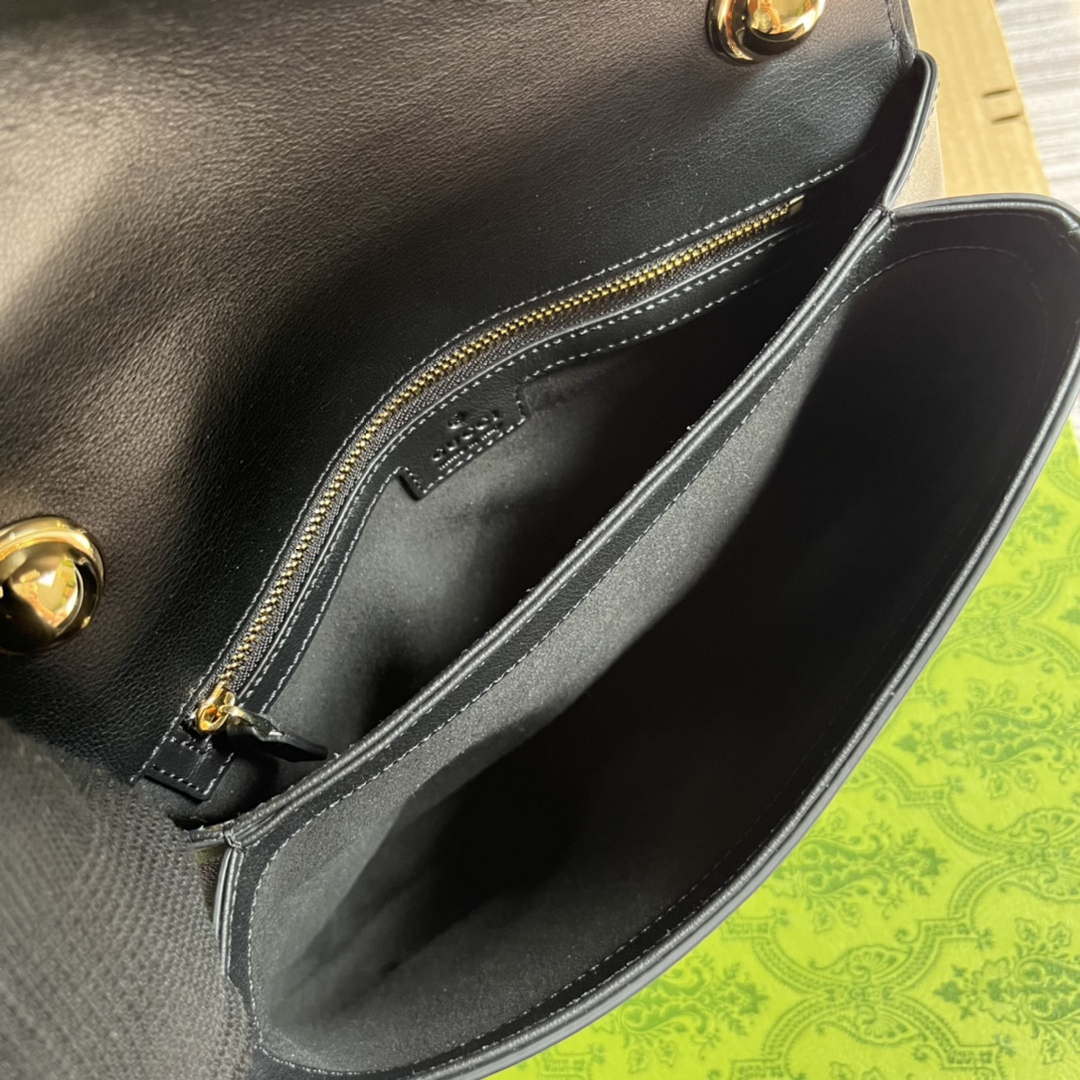 Gucci Blondie Medium top handle bag 721172 Black - Default Title - View 10