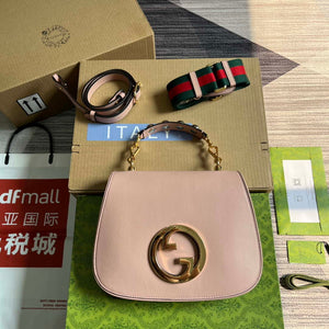 Gucci Blondie Medium top handle bag 721172 Pink - Default Title - View 1