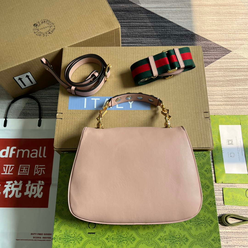 Gucci Blondie Medium top handle bag 721172 Pink