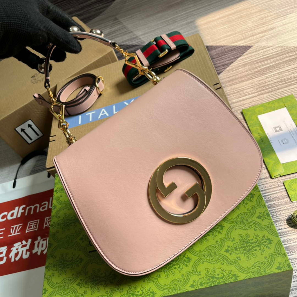 Gucci Blondie Medium top handle bag 721172 Pink