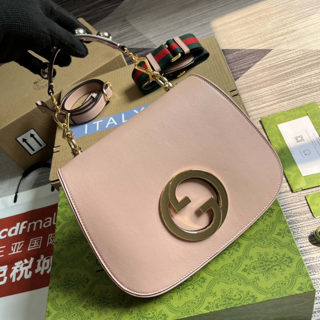 Gucci Blondie Medium top handle bag 721172 Pink