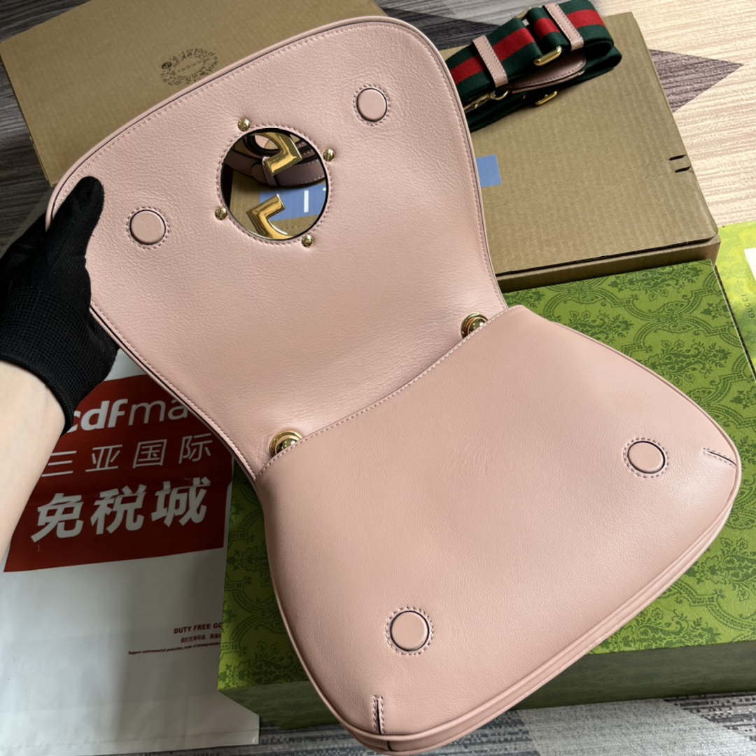 Gucci Blondie Medium top handle bag 721172 Pink