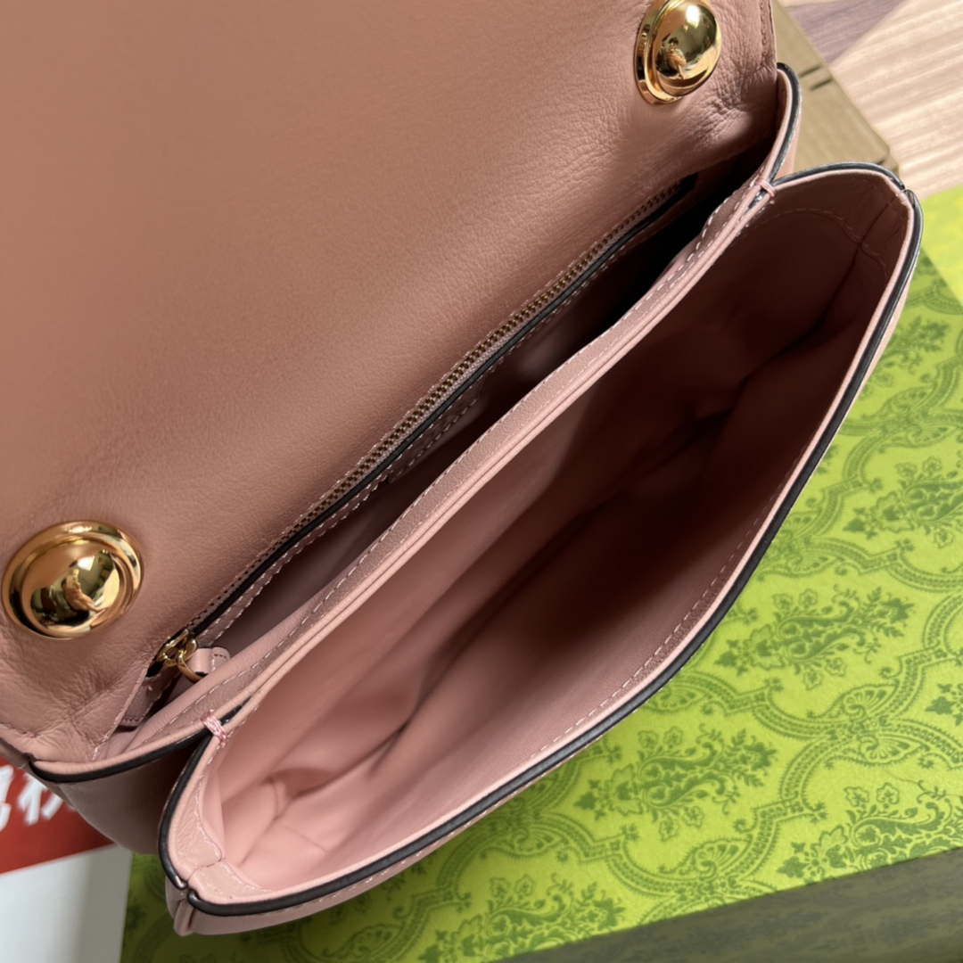 Gucci Blondie Medium top handle bag 721172 Pink