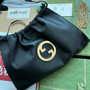 Gucci Deco medium tote bag GG 746210 in Black leather - Default Title - View 6