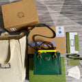 Gucci Diana Mini Tote Bag Ostrich LeatherTop Handle Bag Gucci a€?55661 Green