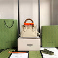 Gucci Diana Mini tote bag top handle bag Gucci a€?55661 White