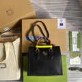 Gucci Diana Small Tote Bag Snake Top Handle Bag 660195 Black - Default Title - View 1