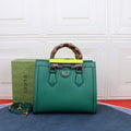 Gucci Diana small tote bag top handle bag 660195 Green