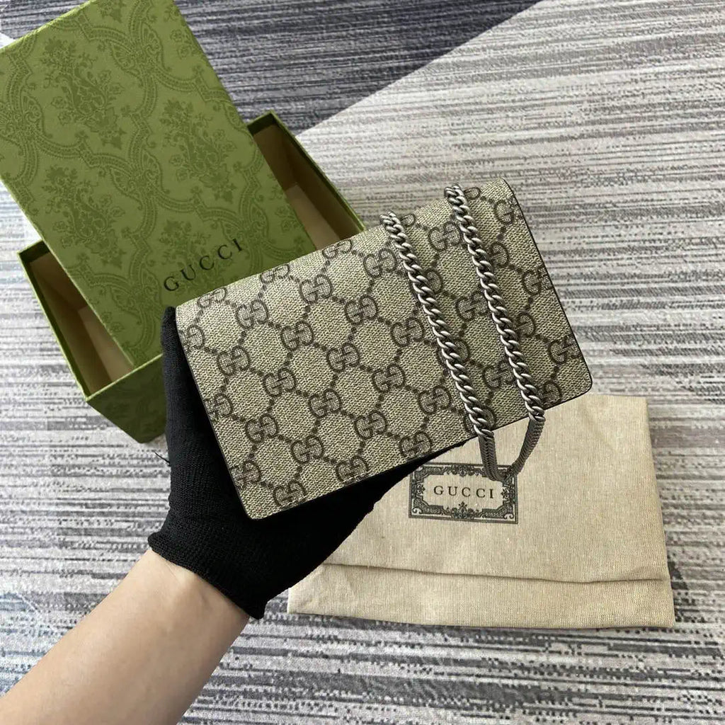 Gucci Dionysus mini bag 476432  Beige and Green