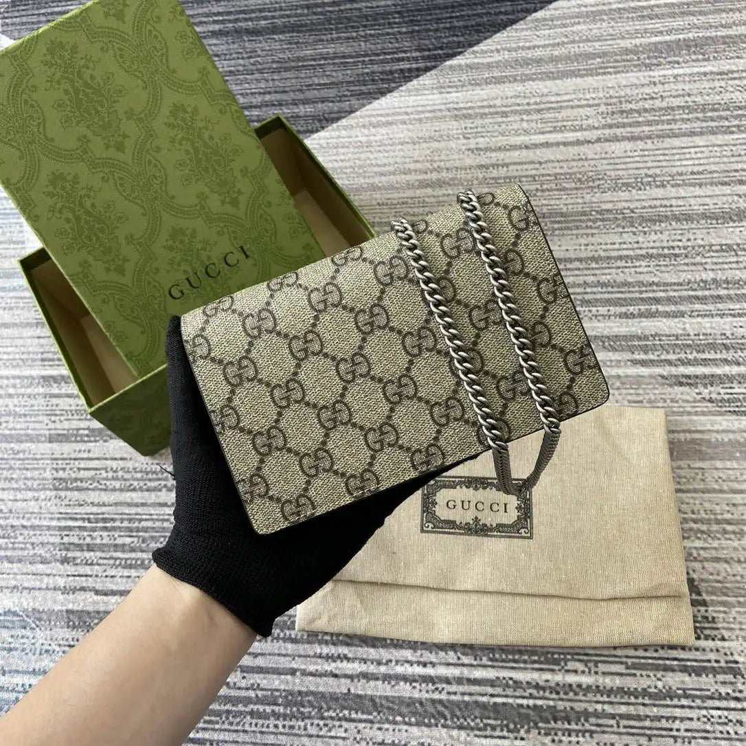 Gucci Dionysus mini bag 476432  Beige and Green