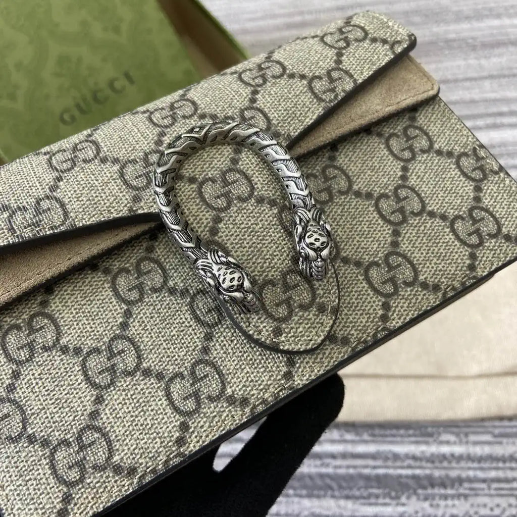 Gucci Dionysus mini bag 476432  Beige and Green
