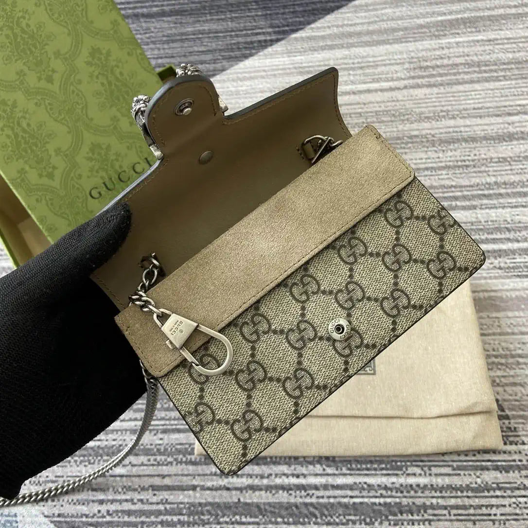 Gucci Dionysus mini bag 476432  Beige and Green