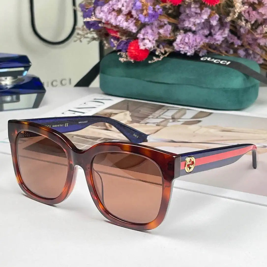 Gucci GG0034SA Sunglasses Luxury Fashion Show Sunglasses G991480