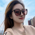 Gucci G82803 Sunglasses Luxury Fashion Show Sunglasses G991466 - Color 1 - View 1