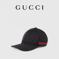 Gucci GG canvas baseball hat with Web 200035