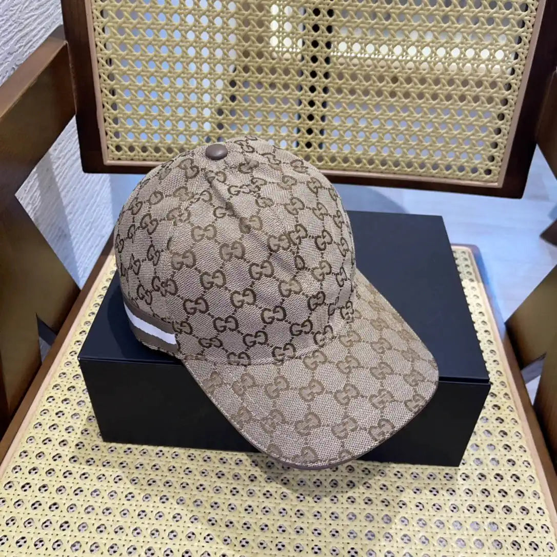Gucci GG canvas baseball hat with Web 200035