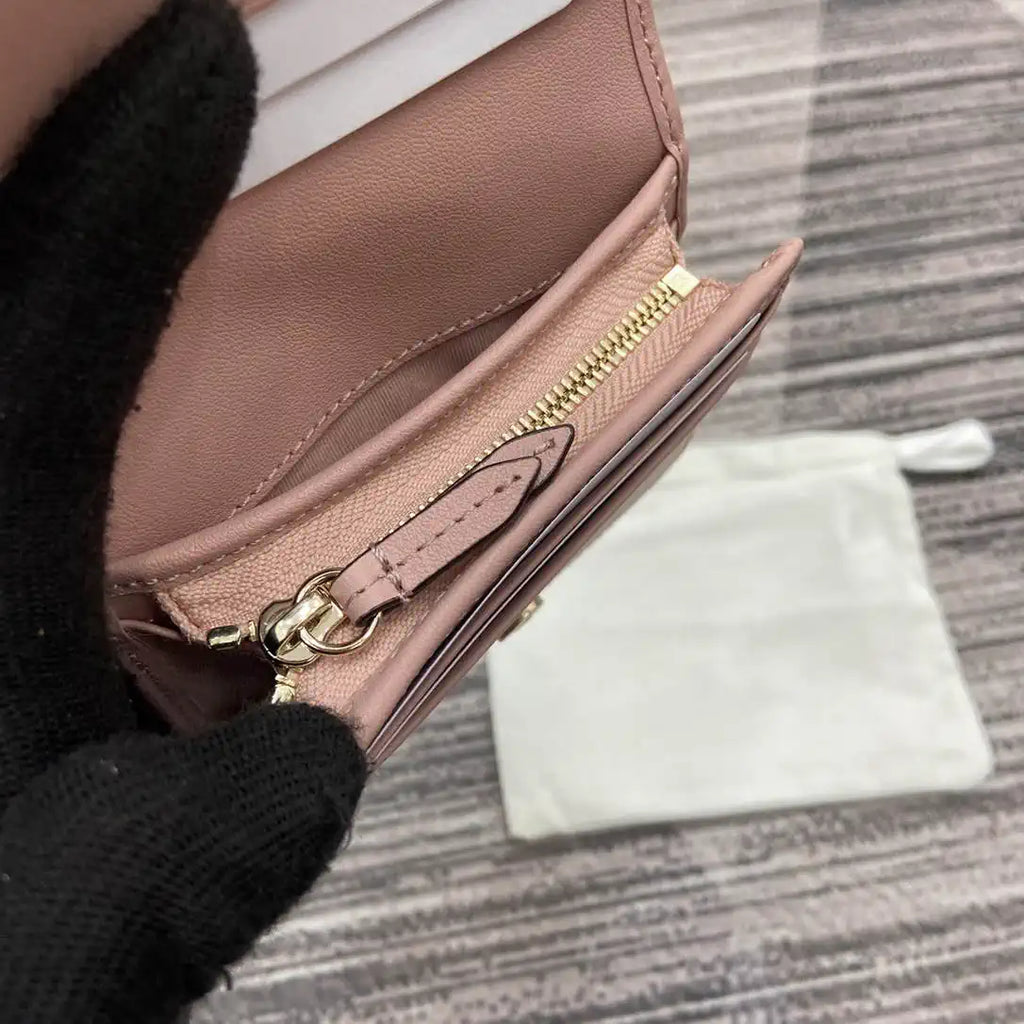 Gucci GG Emblem small wallet 820692 Pink