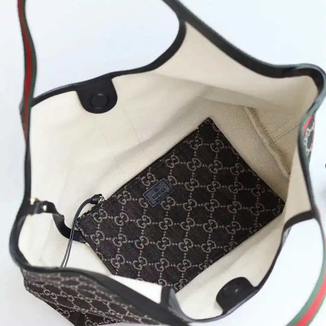 Gucci Giglio large tote bag 853972 Black