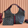 Gucci Giglio Large tote bag 853972 navy Blue