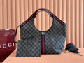 Gucci Giglio Large tote bag 853972 navy Blue