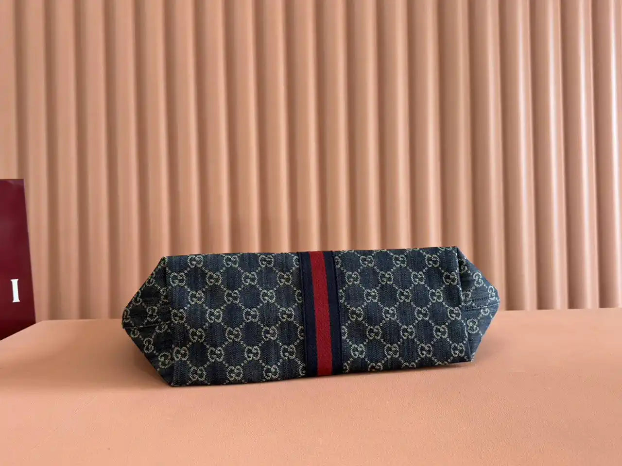 Gucci Giglio Large tote bag 853972 navy Blue