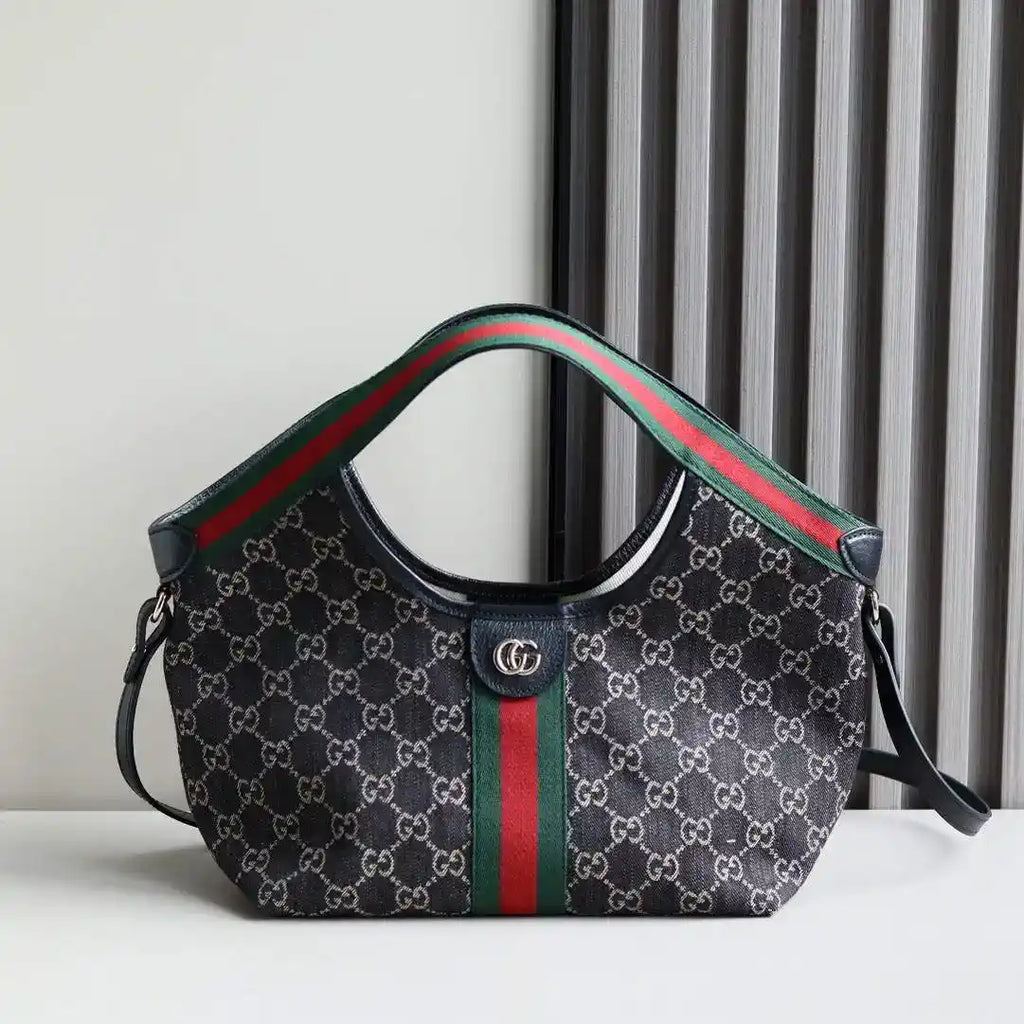 Gucci Giglio small tote bag 860845 Black
