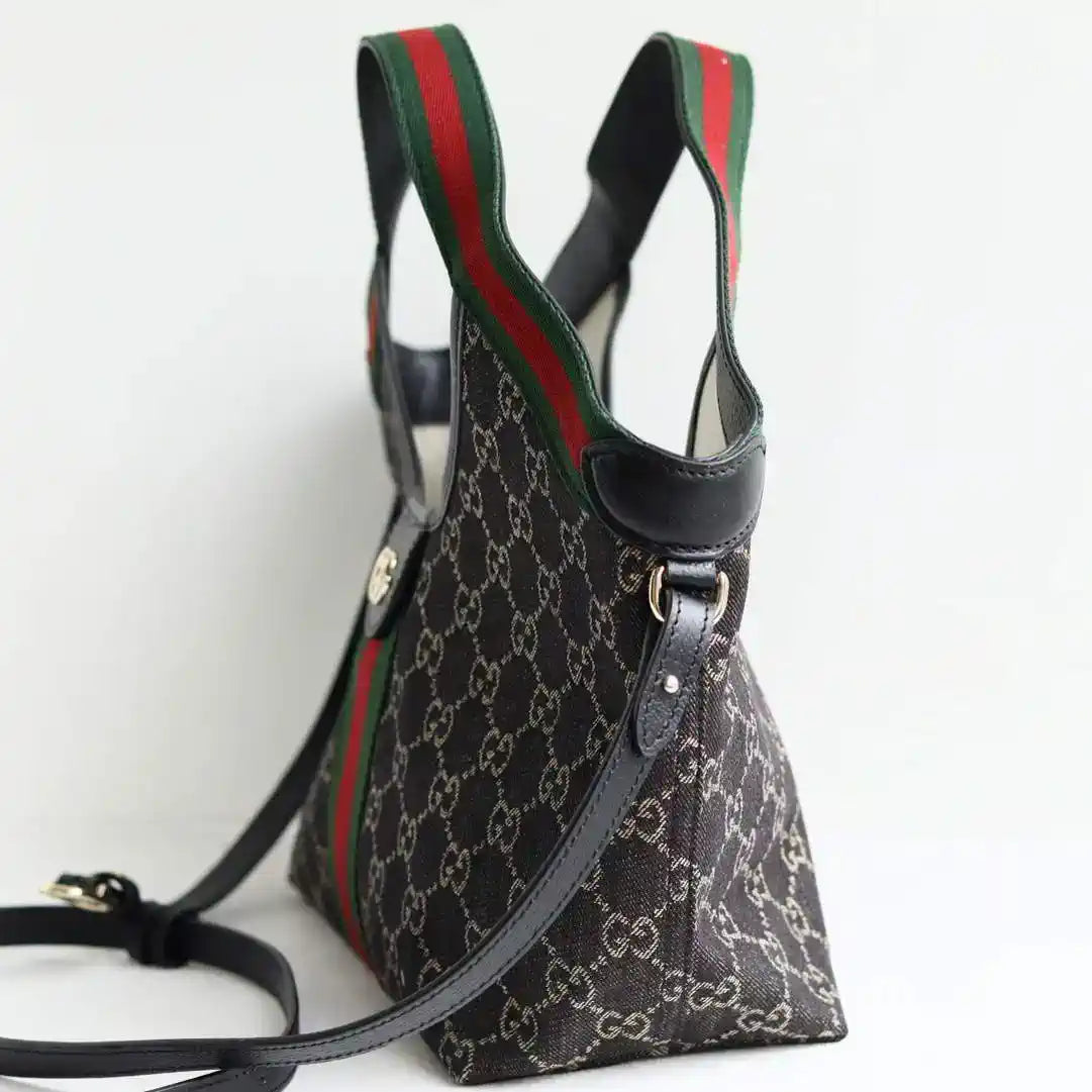 Gucci Giglio small tote bag 860845 Black