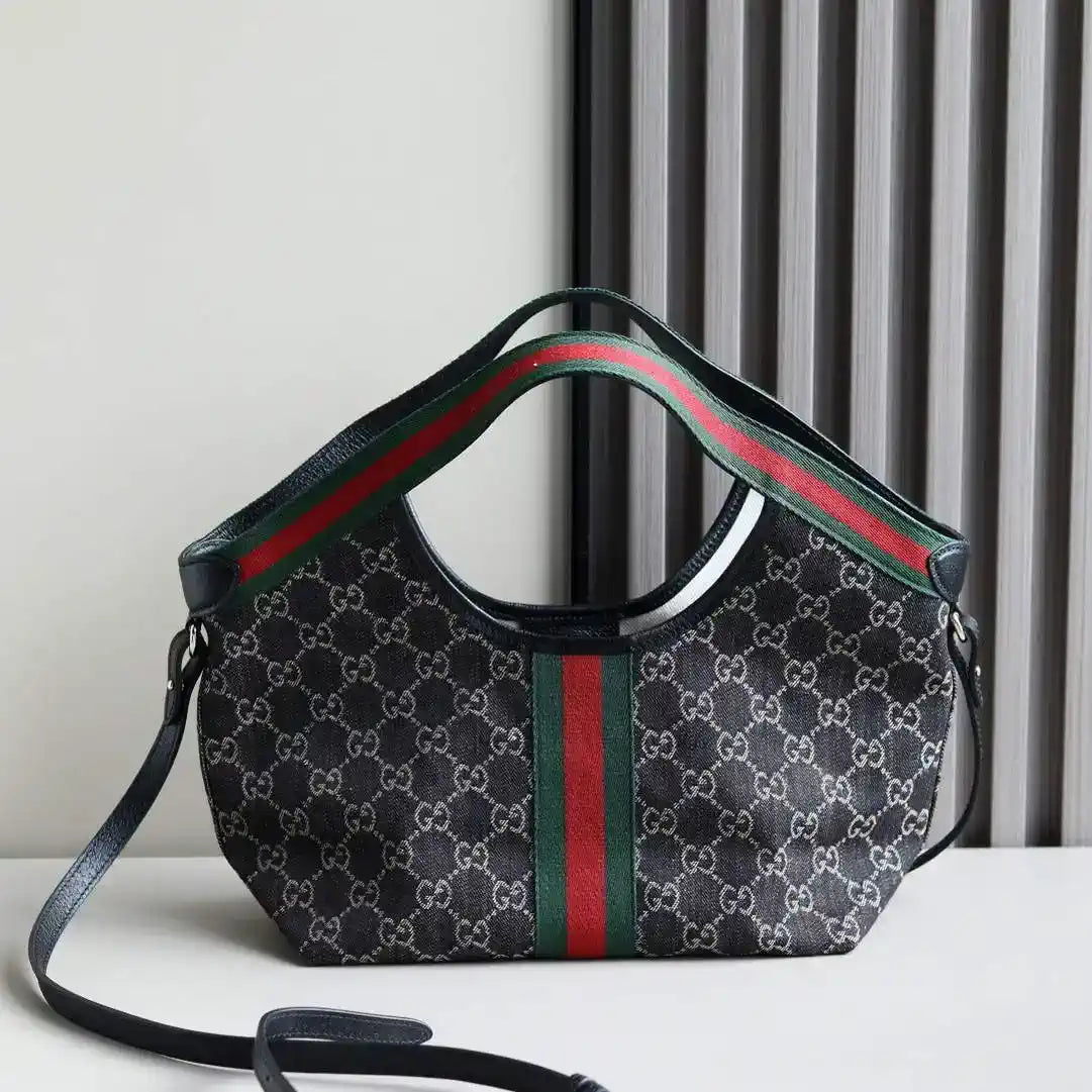 Gucci Giglio small tote bag 860845 Black