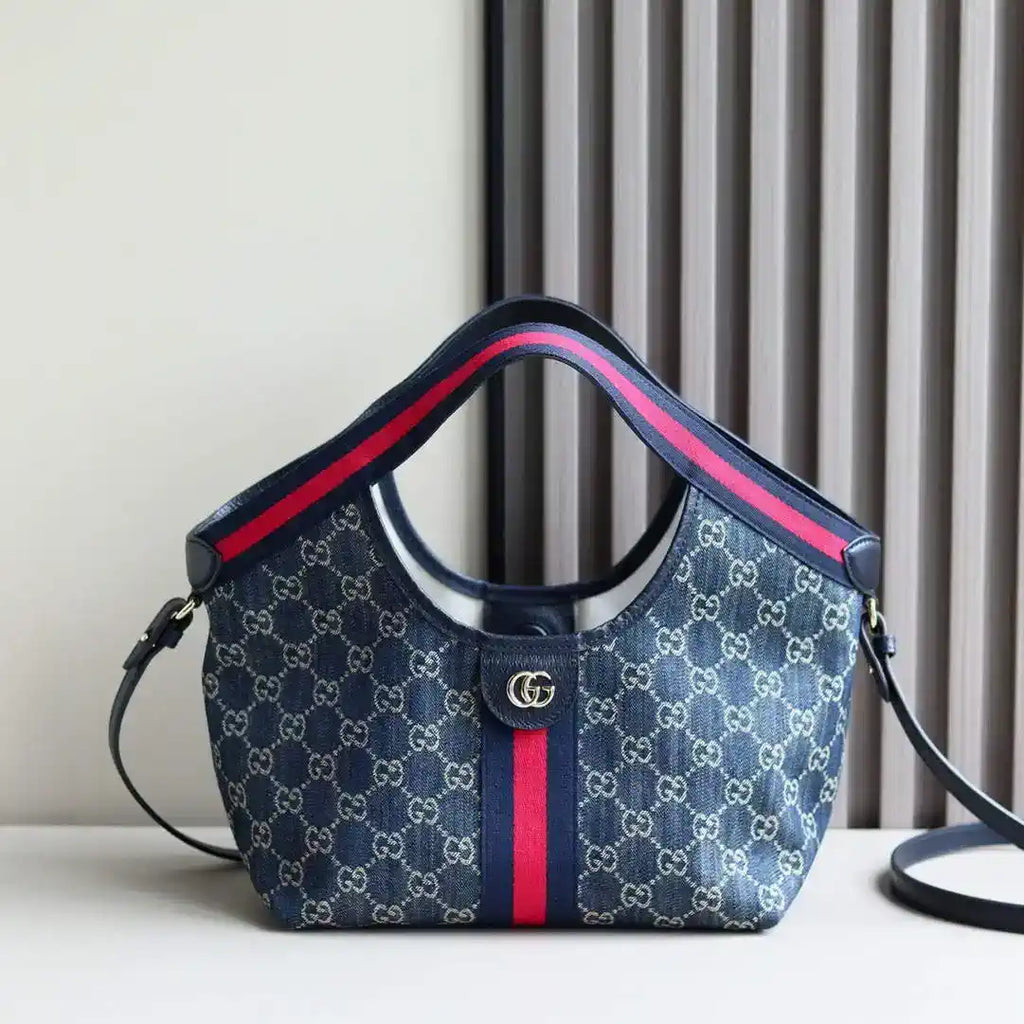 Gucci Giglio small tote bag 860845 Blue