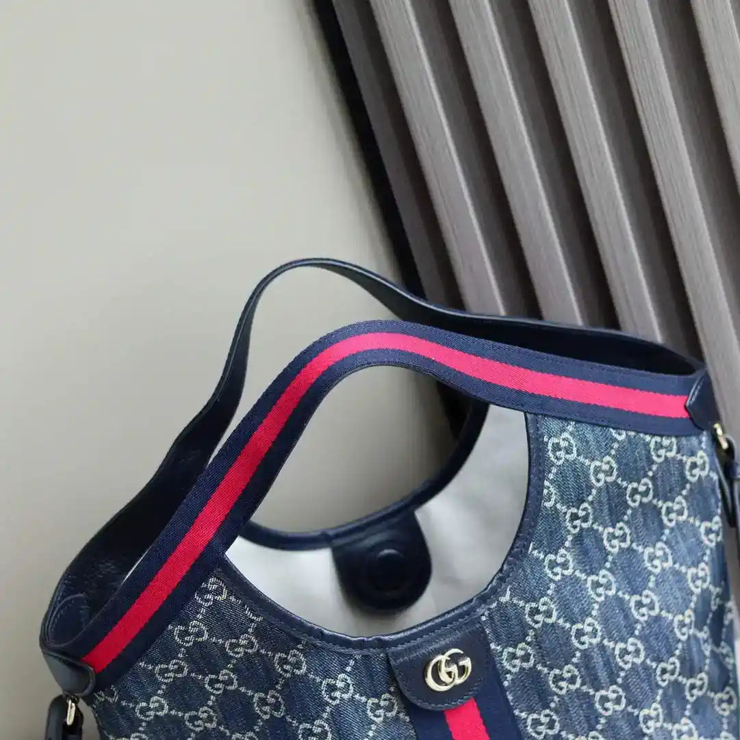 Gucci Giglio small tote bag 860845 Blue