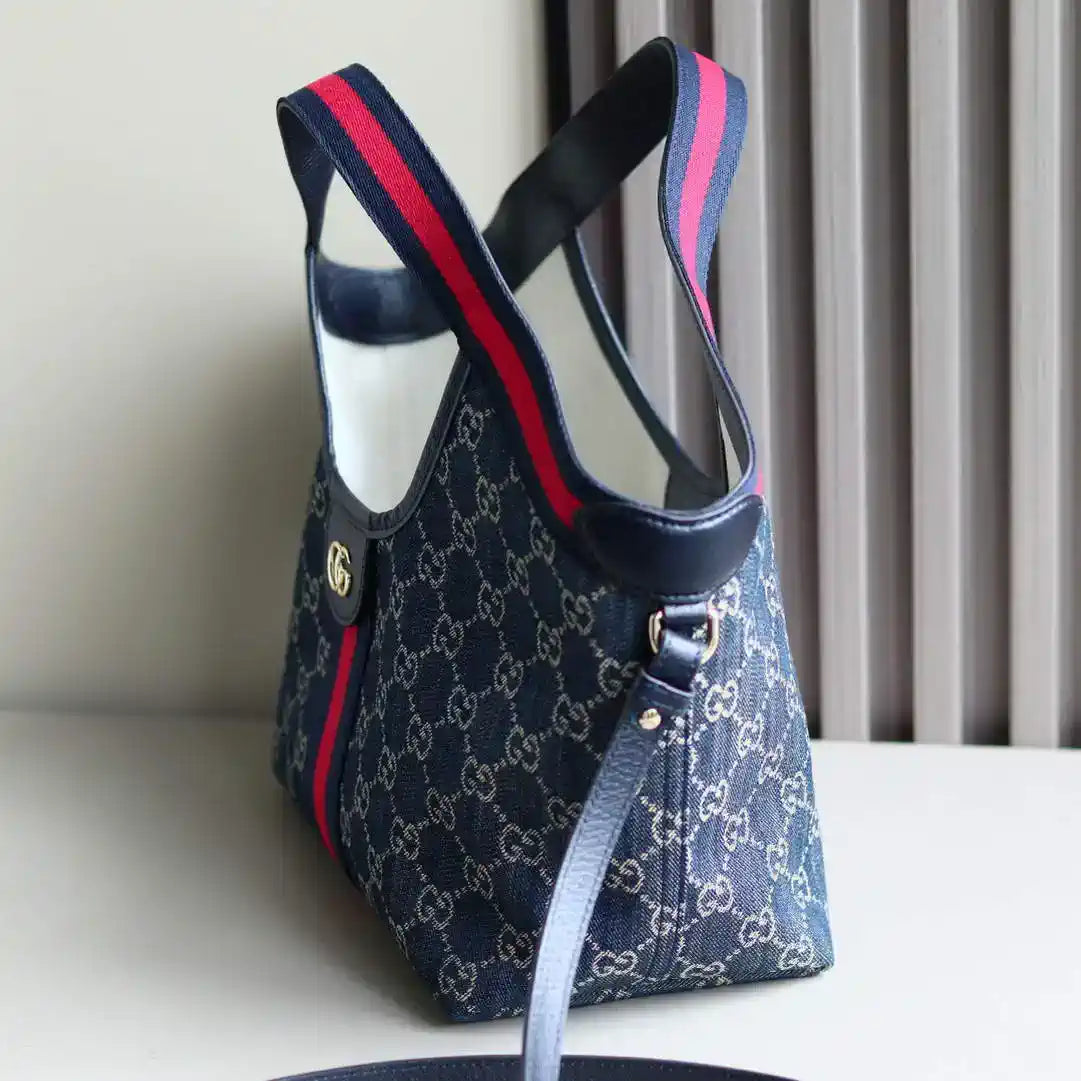 Gucci Giglio small tote bag 860845 Blue