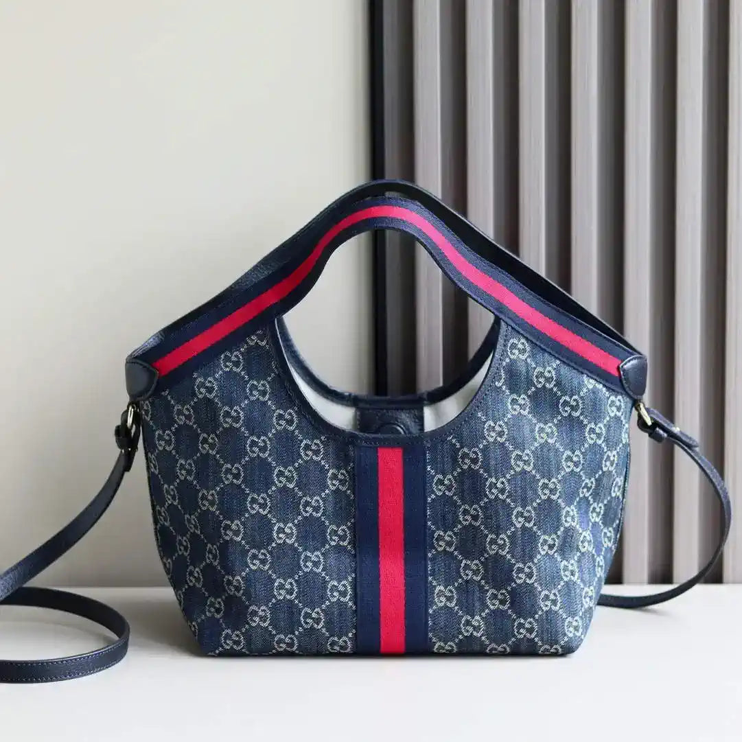Gucci Giglio small tote bag 860845 Blue