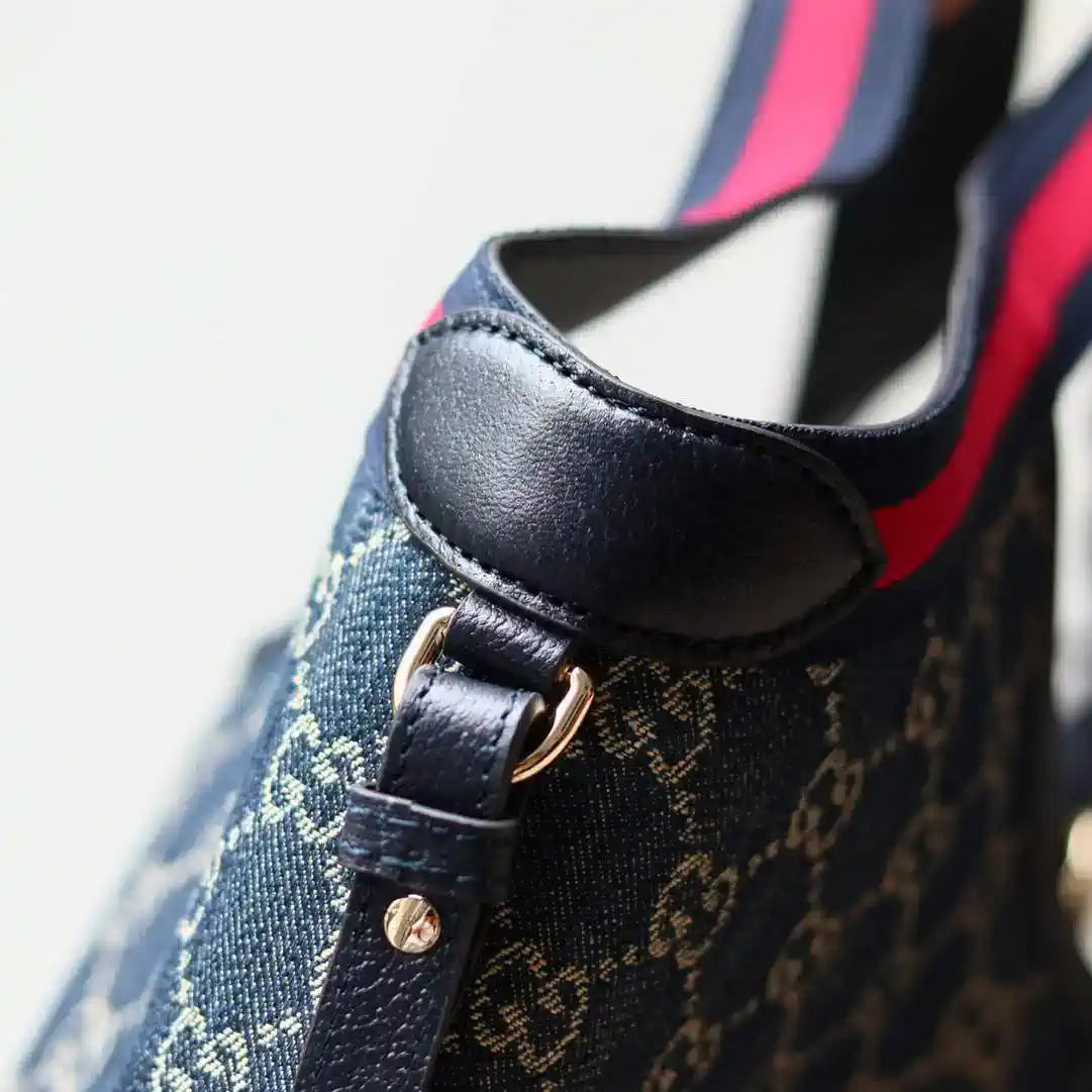 Gucci Giglio small tote bag 860845 Blue