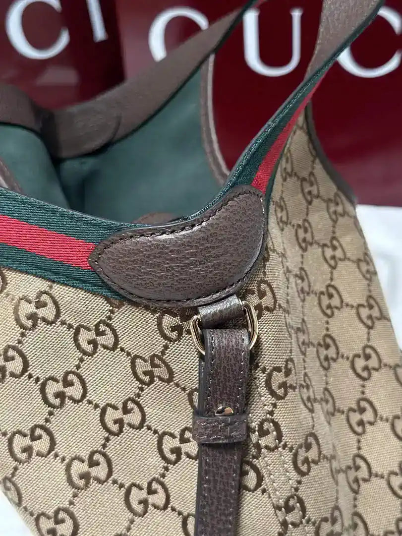 Gucci Giglio small tote bag 860845 Beige Brown